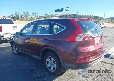 2015 Honda Cr-V Lx z USA, uszkodzony, nr VIN 2HKRM3H31FH514866